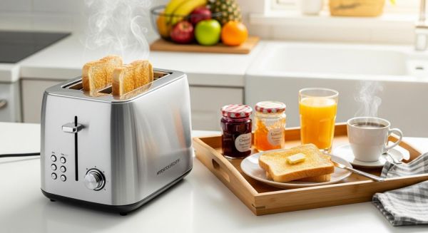 Grille-pain : le choix malin pour un petit-déjeuner parfait chaque matin